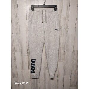 PUMA Boys (Youth) Large 14-16 Gray Jogging Pants sweatpants  Sport